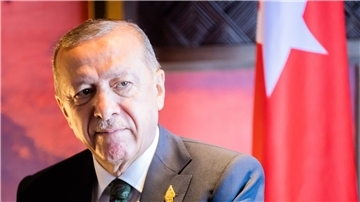 „Es muss entschieden werden, wie viele Kräfte sich von den Bodentruppen beteiligen müssen, und dann werden Schritte unternommen“: Präsident Recep Tayyip Erdogan.