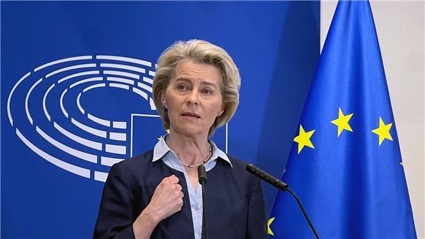 Dauerstreit Asyl: EU-Parlament stimmt für schärfere Regeln EU-Kommissionspräsidentin Ursula von der Leyen begrüßte die Zustimmung des Parlaments zur Asylreform.