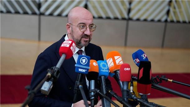 EU-Ratspräsident Charles Michel: „Zivilisten müssen immer und überall geschützt werden.“