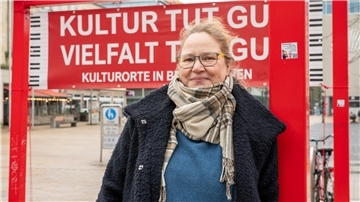 Eva Erkenberg möchte die roten Häuser zu kulturellen Anziehungspunkten machen.