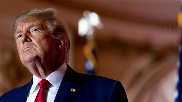 Trump kann Herausgabe von Steuerunterlagen nicht aufhalten Ex-US-Präsident Donald Trump in seinem Anwesen Mar-a-Lago.