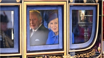 Exakt 33 Minuten soll die Kutschfahrt von der Westminster Abbey bis zum Buckingham-Palast dauern.