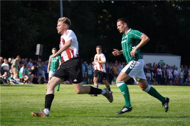 Fabian Burdenski auf den Fersen der SG Beverstedt
