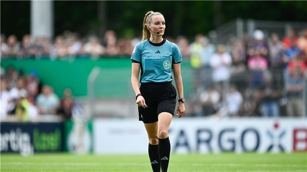 Sexistische Rufe gegen Schiedsrichterin? DFB ermittelt Fabienne Michel soll beim Drittliga-Spiel zwischen dem SC Verl und Rot-Weiss Essen sexistisch beleidigt worden sein.