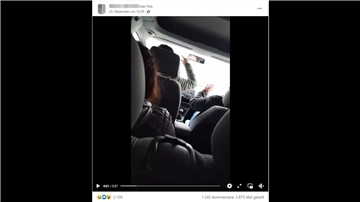 Facebook-Live von einer Fahrt in den Tod auf der A27 zwischen Bremerhaven und Cuxhaven: Eine 19-Jährige hat, ohne es zu ahnen, die letzten Minuten vor ihrem Tod im Netz gestreamt.