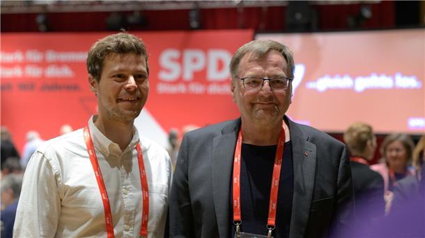 Falk Wagner hat das Amt des Bremer SPD-Vorsitzenden von Reinhold Wetjen übernommen.