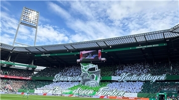 Fans von Werder Bremen.