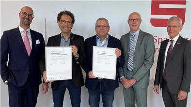Feierstunde in der Sparkasse Bremen