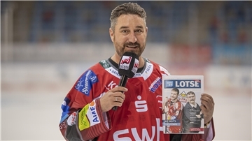Felix Behnert, Stadionsprecher der Fischtown Pinguins