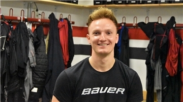 Felix Hampel, Physiotherapeut bei den Fischtown Pinguins