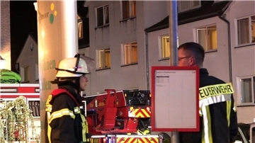 Feuerwehreinsatz am Seniorenheim in Oyten.