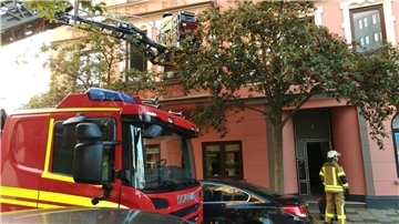 Feuerwehreinsatz an der Verdener Straße.