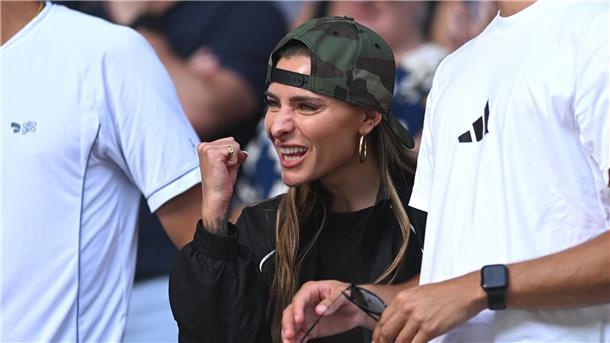Zverev-Freundin Sophia Thomalla: Glücksbringerin im Finale? Fiebert während der Australian Open mit ihrem Freund Alexander Zverev mit: Sophia Thomalla