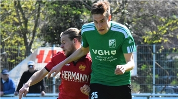 Finn-Niklas Klaus erzielte nach seiner Einwechslung einen Hattrick für den FC Hagen/Uthlede. 