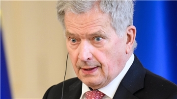 Finnlands Präsident Sauli Niinistö hofft auf einen schnellen Nato-Beitritt.