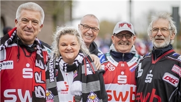 Fischtown-Fans voller Vorfreude vor dem Spiel gegen Dresden