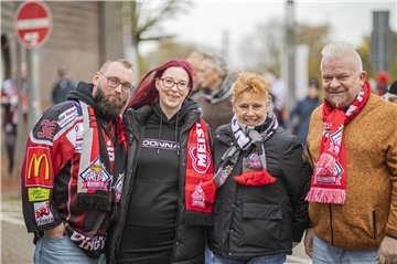 Fischtown-Fans voller Vorfreude vor dem Spiel gegen Dresden
