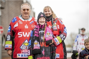 Fischtown-Fans voller Vorfreude vor dem Spiel gegen Dresden