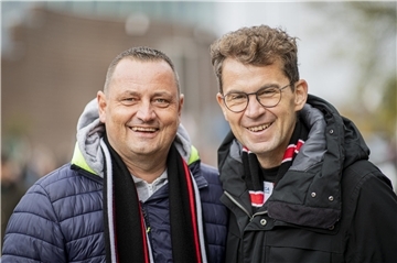 Fischtown-Fans voller Vorfreude vor dem Spiel gegen Dresden