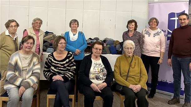 Spendenübergabe in der Seemannsmission