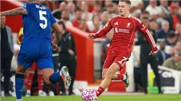 Florian Wirtz feierte seinen ersten Premier-League-Sieg mit dem FC Liverpool, blieb beim 4:2 aber torlos.