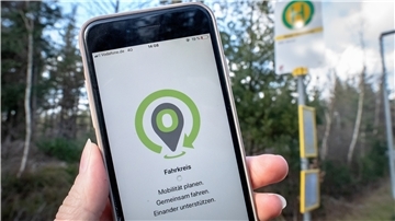 Forscher haben die Reiseplaner-App „Fahrkreis“ entwickelt, um Menschen auf dem Land mobiler zu machen.