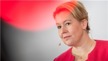 Franziska Giffey lässt die Kritik an Berlin nicht gelten.