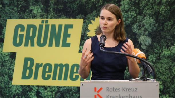 Bremer Grüne wählen neuen Landesvorstandssprecher Franziska Tell bleibt als Vorstandssprecherin im Amt – die Grünen suchen nun einen zweiten Sprecher. (Archivbild)