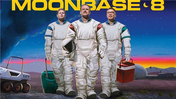 Fred Armisen, Tim Heidecker und John C. Reilly in der Comedyserie "Moonbase 8".