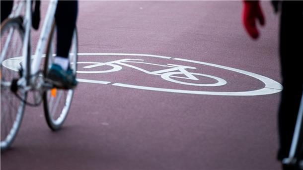 Frei Fahrt für Radler: Die neue Strecke soll östlich der „Bürger“ verlaufen.