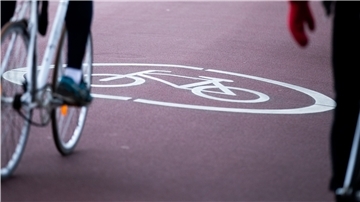 Frei Fahrt für Radler: Die neue Strecke soll östlich der „Bürger“ verlaufen.