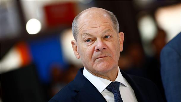 Merz nicht da, aber schon Thema auf der Hannover Messe Freihandel statt Abschottung lautet Scholz‘ Devise.