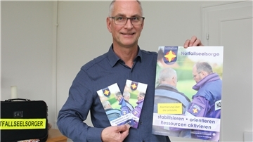 Freut sich auf weitere Ehrenamtliche: Der Notfallseelsorger und Pastor Hans Jürgen Bollmann.