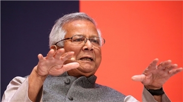 Friedensnobelpreisträger Muhammad Yunus im Januar 2020 in München.