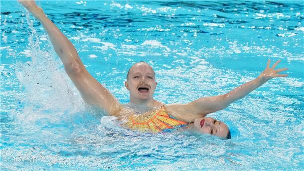 Mann unter Frauen: Synchronschwimmer Seidel hört auf Frithjof Seidel beendet seine Karriere.