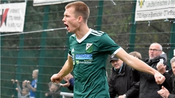 Früher bejubelte Justin Dähnenkamp Tore für den FC Hagen/Uthlede. Mit dem SV Atlas Delmenhorst trifft der Stürmer im DFB-Pokal auf Borussia Mönchengladbach.