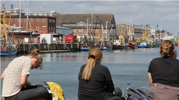Frühestens Anfang 2022 könnte am Alten Fischereihafen in Cuxhaven mit den ersten Bauprojekten begonnen werden.