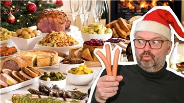 Für Bockwürstchen lässt er jedes festliche Buffet stehen - aber bei seiner Herausforderung, zum 24. Dezember 24 Würstchen zu verputzen, musste Thorsten Brockmann sich dann doch etwas einfallen lassen.