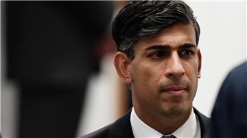 Für den britischen Premierminister Rishi Sunak geht es heute um seine politische Zukunft.