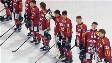 Für die U20-Junioren des REV Bremerhaven ist die Saison nach dem Aus im Playoff-Viertelfinale vorbei.