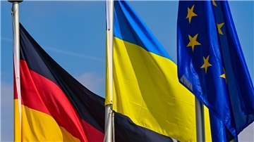 Für die Ukrainer gelten die EU-Beitrittsverhandlungen als wichtiges Zeichen dafür, dass es sich lohnt, den Abwehrkampf gegen Russland fortzusetzen.