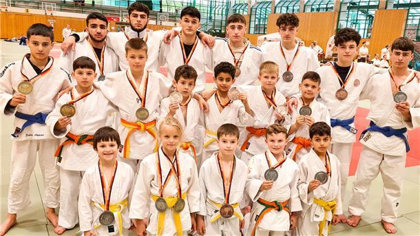 Judoka der Judoschule Kano