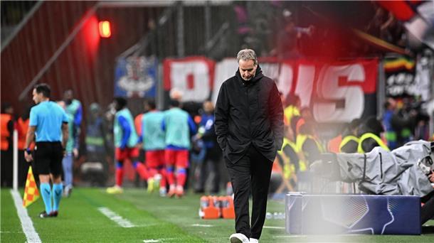 Für Kasper Hjulmand war es die erste Niederlage als Trainer der Leverkusener. 