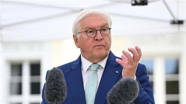 Steinmeier: Müssen alle Fachkräfte für Klimaschutz werden „Für mich ist klar: Es geht um viel mehr als nur darum, Ziele zu beschwören“: Frank-Walter Steinmeier.
