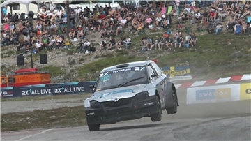 Für Rallycross-Fahrer Lukas Ney ist der Endlauf der Europameisterschaft auf dem Estering in Buxtehude ein Heimspiel.