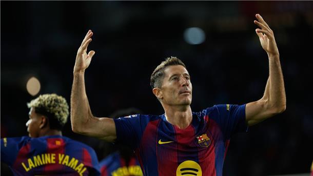 Für Robert Lewandowski könnte in Barcelona bald Schluss sein. (Archivbild)