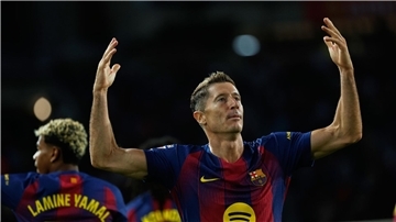 Für Robert Lewandowski könnte in Barcelona bald Schluss sein. (Archivbild)