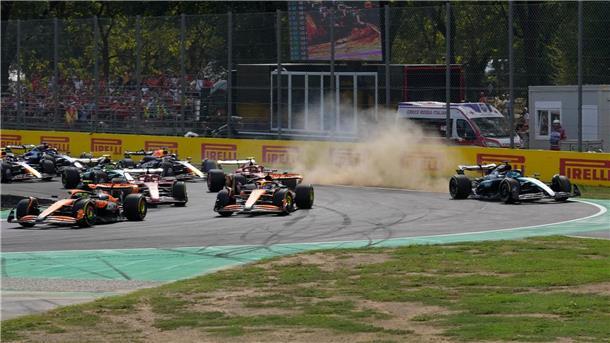 Für Russell ging es nicht gut los in Monza.