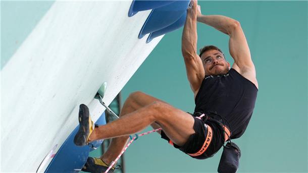 Deutsche Kletterer verpassen Finals bei Olympia Für Yannick Flohé reichte es knapp nicht zum Finale.
