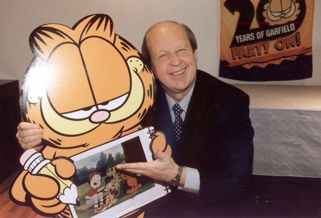 Garfield-Erfinder Davis wird 80. (Archivbild)
